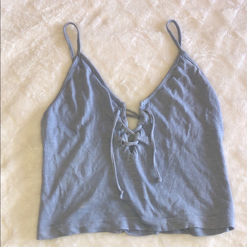 Brandy Melville Baby Blue Tank Top